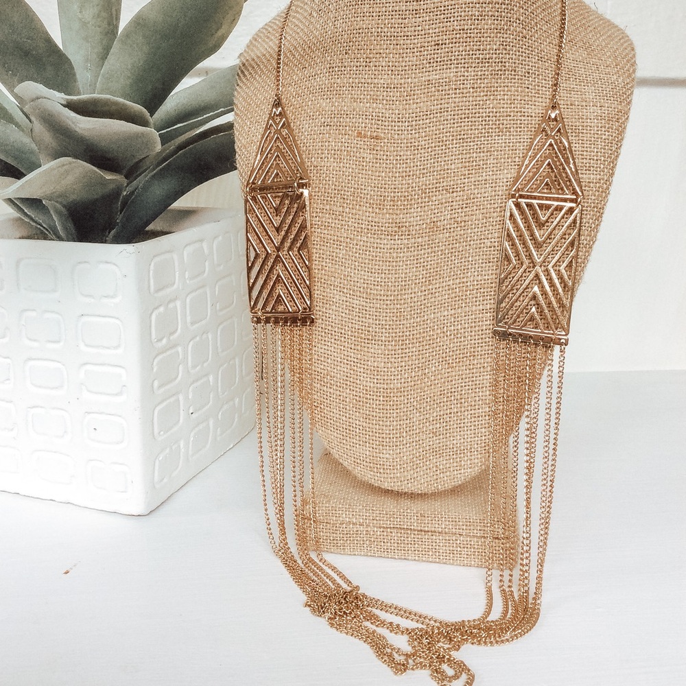 Gold Multi-strand Necklace